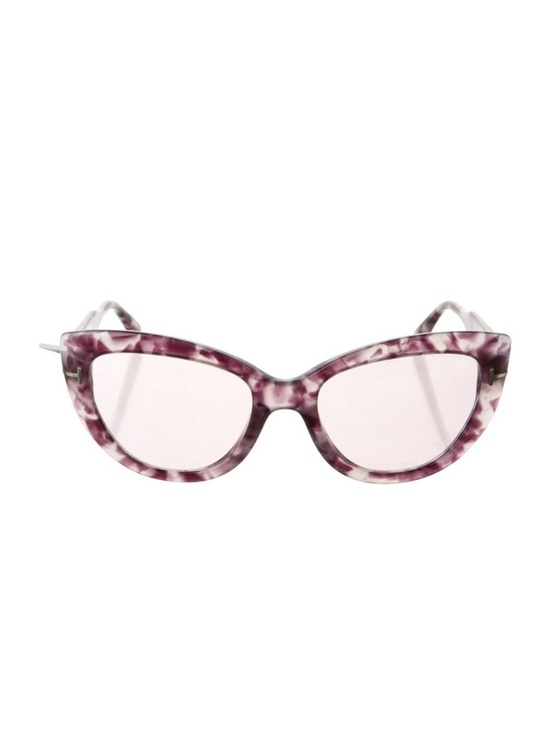 Tom Ford Accessories - Tom Ford Purple Tortoiseshell Cat Eye Sunglasses w/ Case Pristine